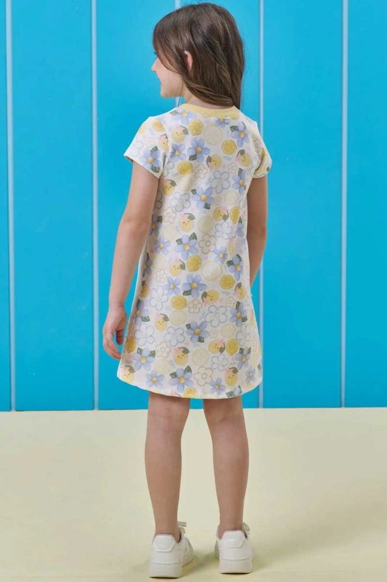 Vestido em Molecotton Kukiê Infantil Menina, foto 2
