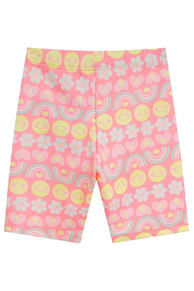 Bermuda Biker em Molecotton Kukiê Infantil Menina- Neon, foto 4