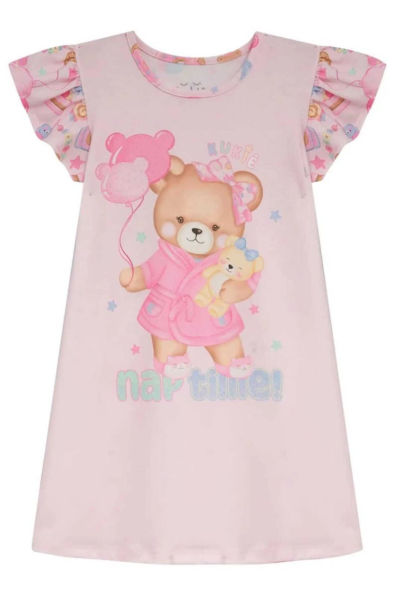 Camisola em Malha Fresh Kukiê Infantil Menina, foto 3