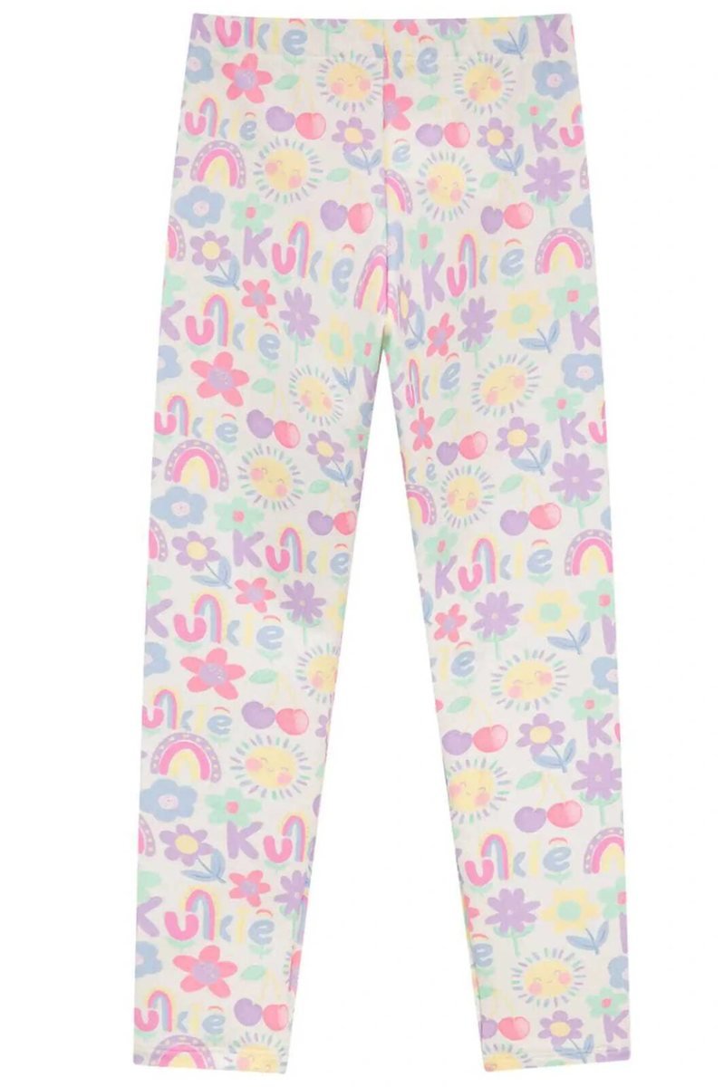 Calça Legging em Molecotton Kukiê Infantil Menina - Lilas, foto 3