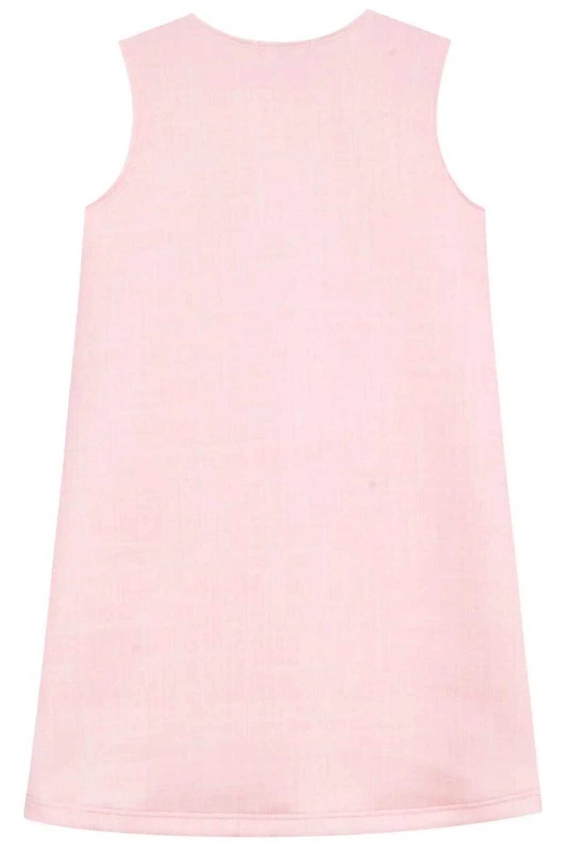 Vestido em Fly Tech Kukiê Infantil Menina- gato rosa, foto 4
