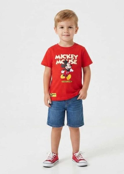 Camiseta Infantil Menino em Meia Malha Brandili