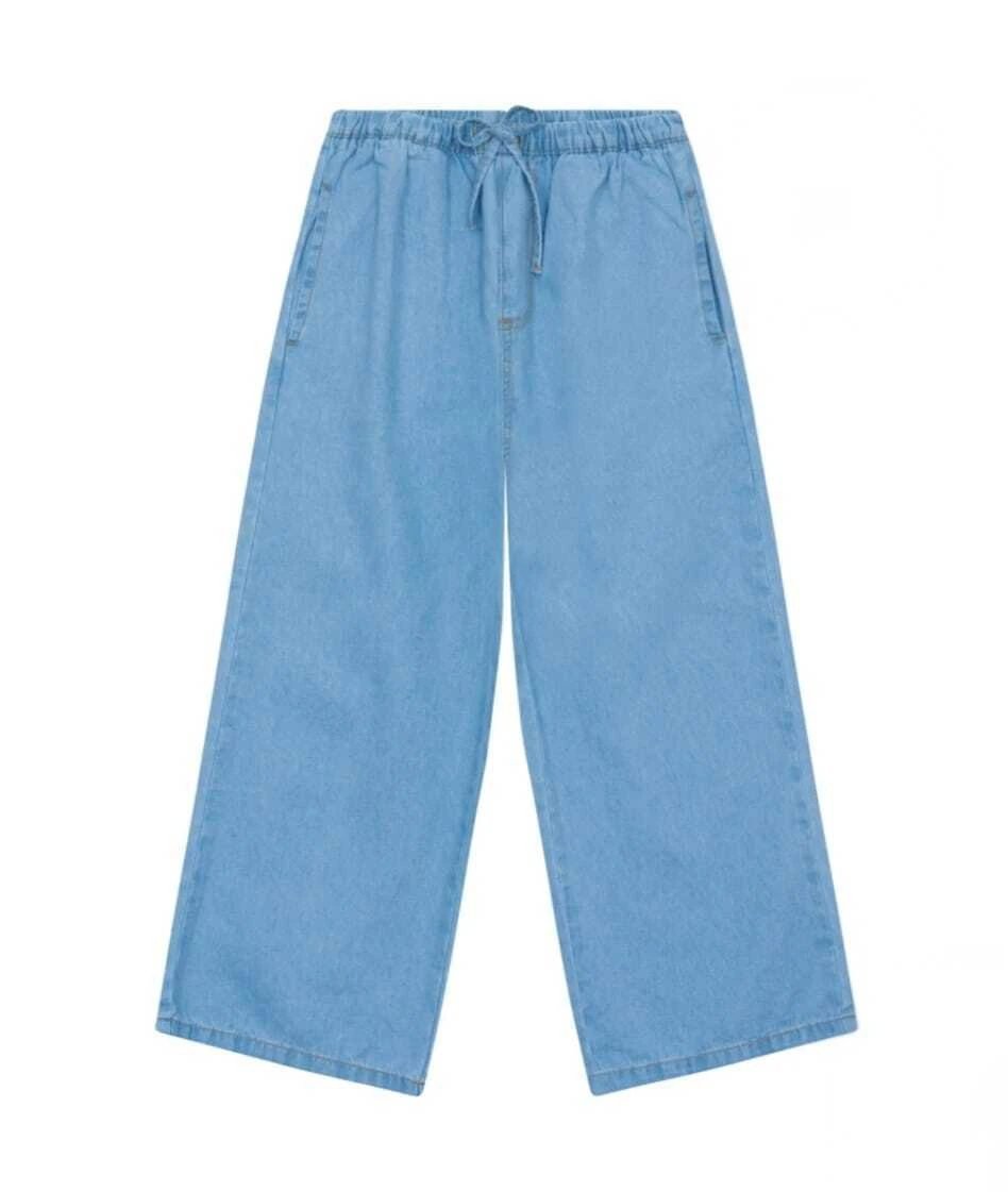 Calça Jeans Teen Menina Brandili - Wide Leg, foto 2