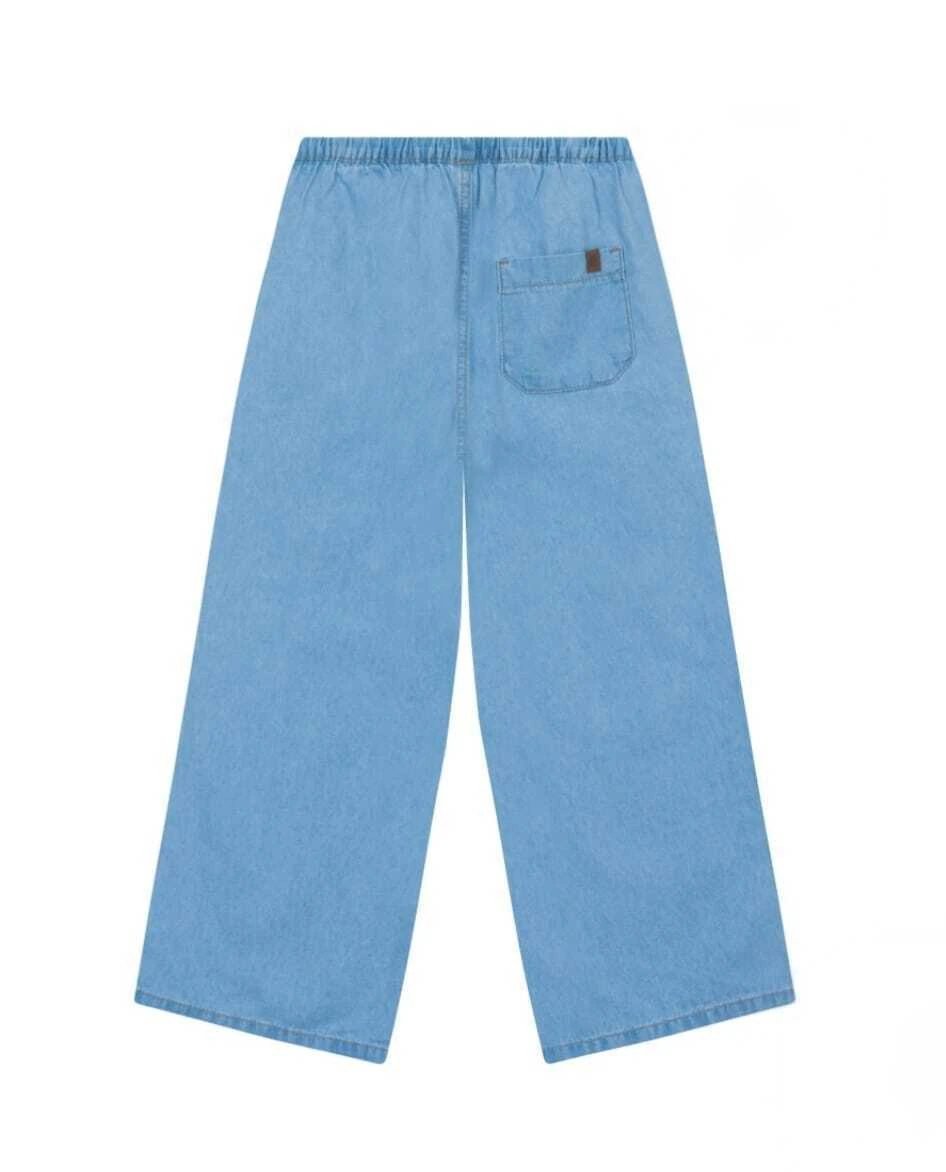 Calça Jeans Teen Menina Brandili - Wide Leg, foto 3