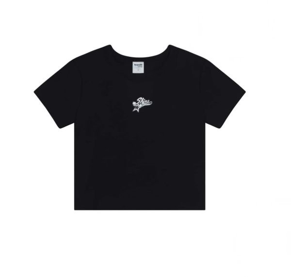 Blusa Teen Menina em Ribana Brandili - Preto