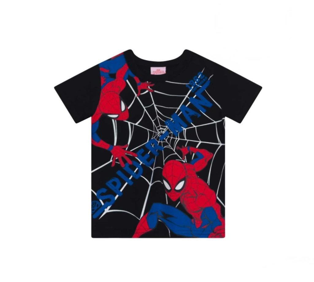 Camiseta Infantil Menino em Meia Malha Brandili, foto 2