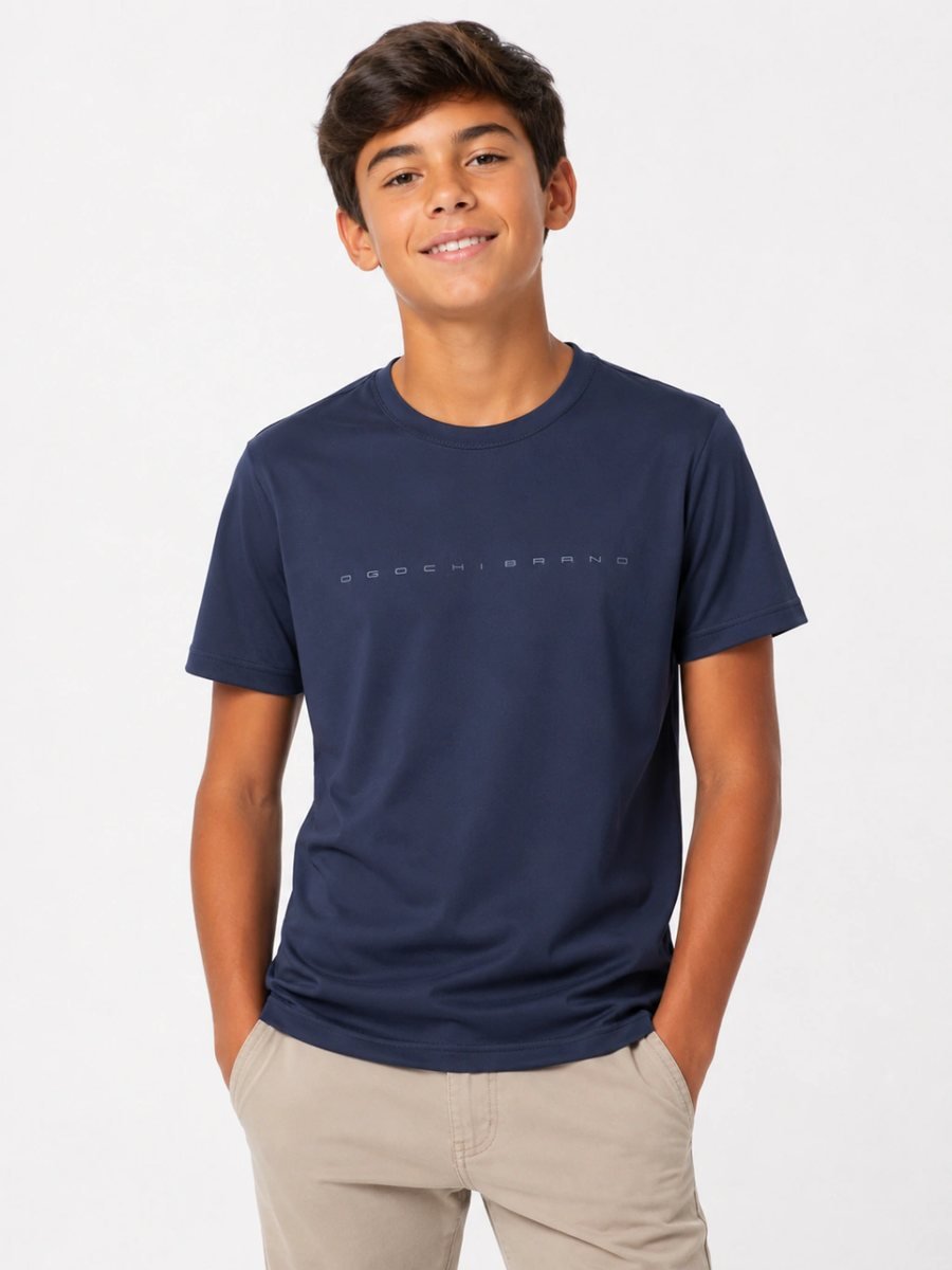 Camiseta Ogochi Infantil Dry Fit Sport - Chumbo