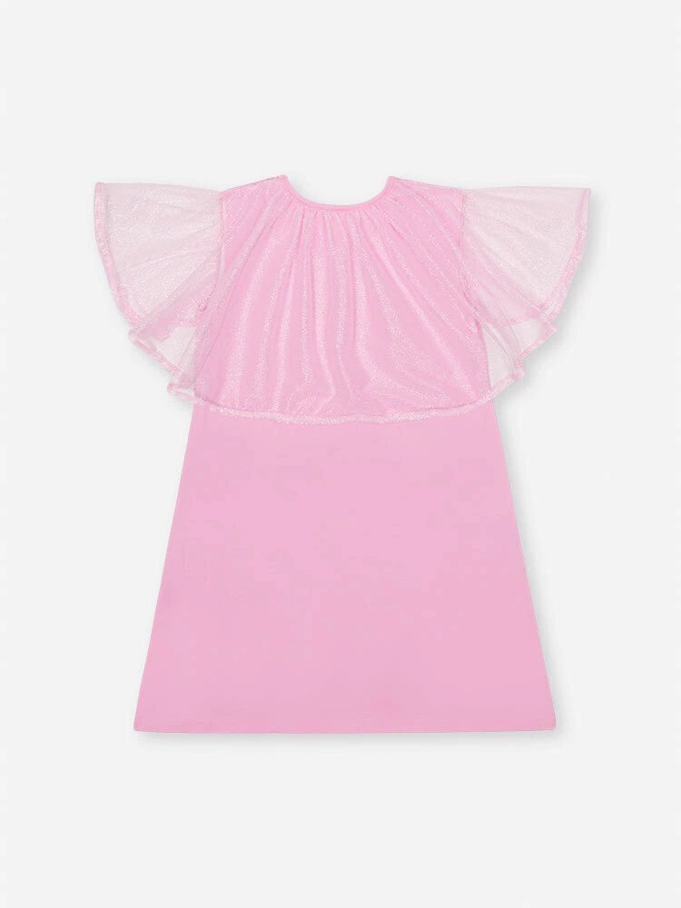 Vestido Infantil Cinti Verão Rosa Happy Birthday, foto 5