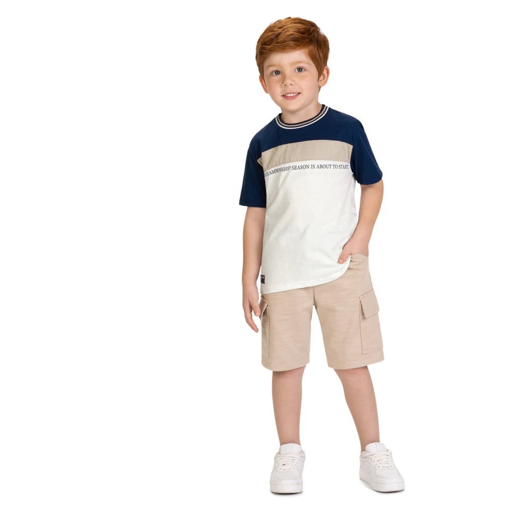 Conjunto Infantil Menino Lettering Milon