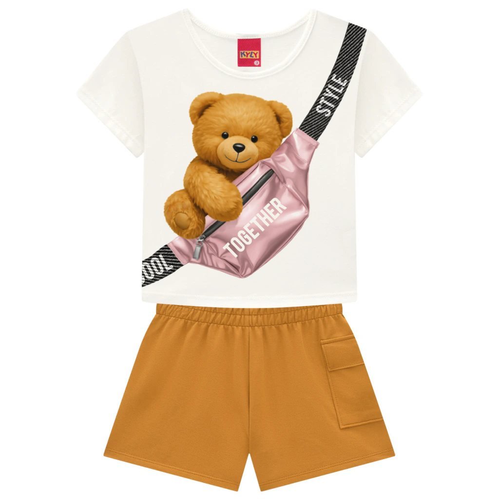 Conjunto Infantil Menina Ursinho Kyly, foto 2