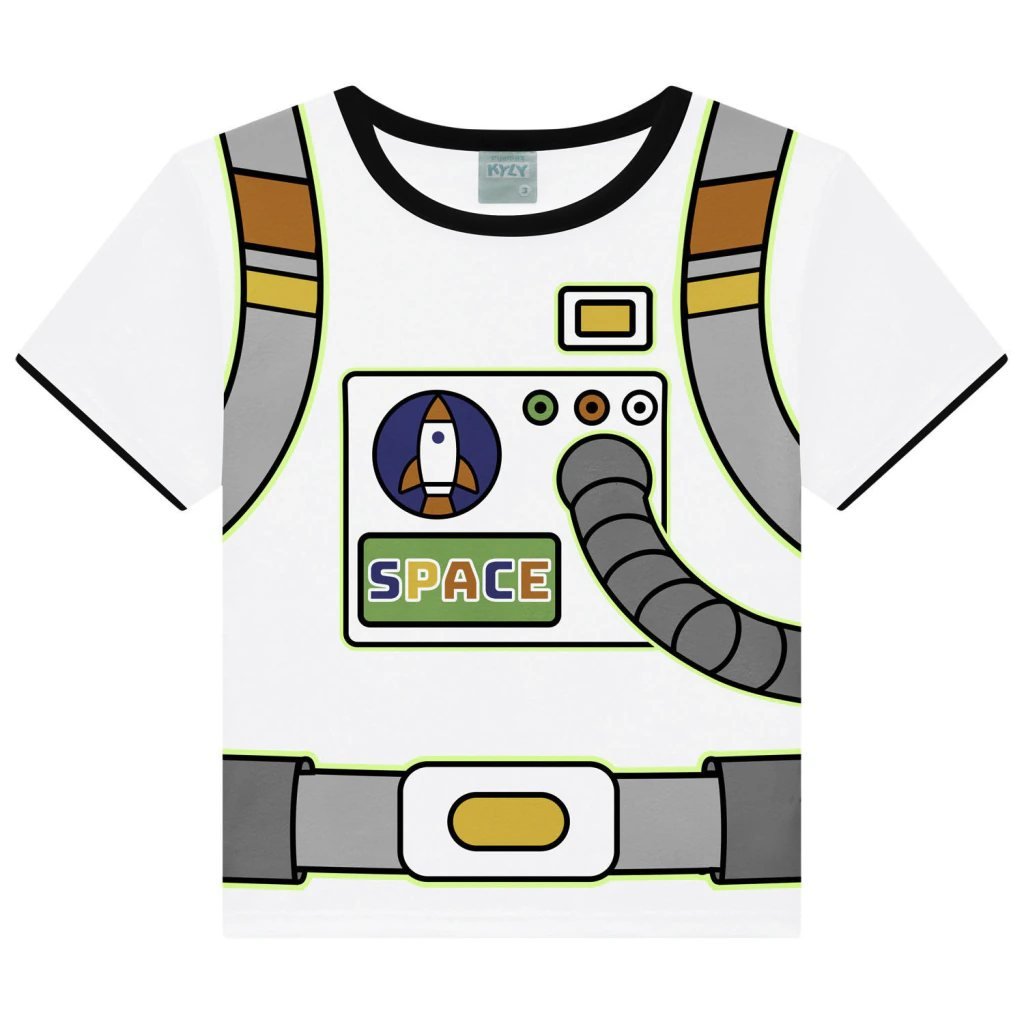 Pijama Infantil Menino em Astronauta Kyly, foto 3