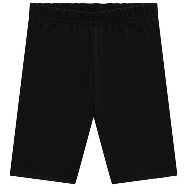Bermuda Ciclista Kyly Cotton 8 - Preto
