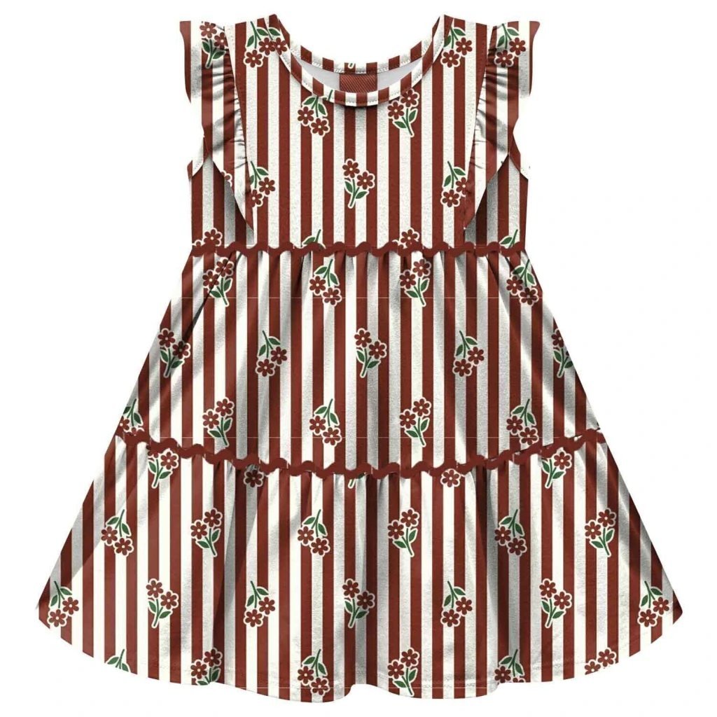 Vestido Kyly Infantil Menina Listras, foto 2