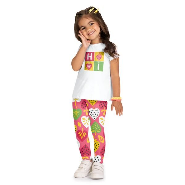 Conjunto Kyly Infantil Menina Estampa