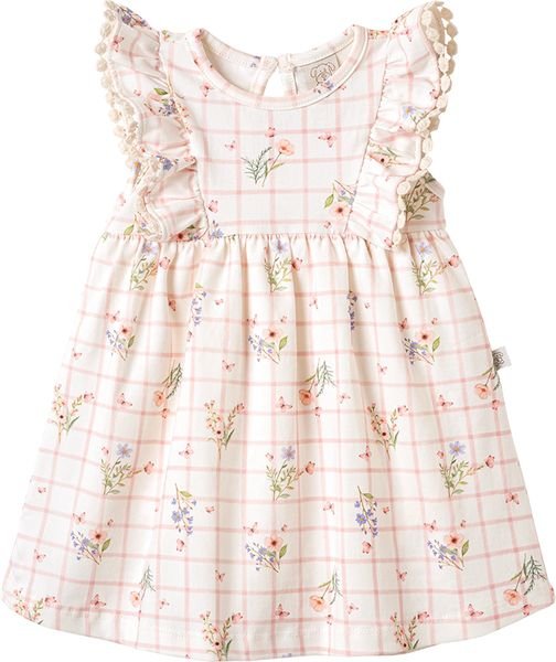 Body Vestido Pingo Lelê Xadrez Floral