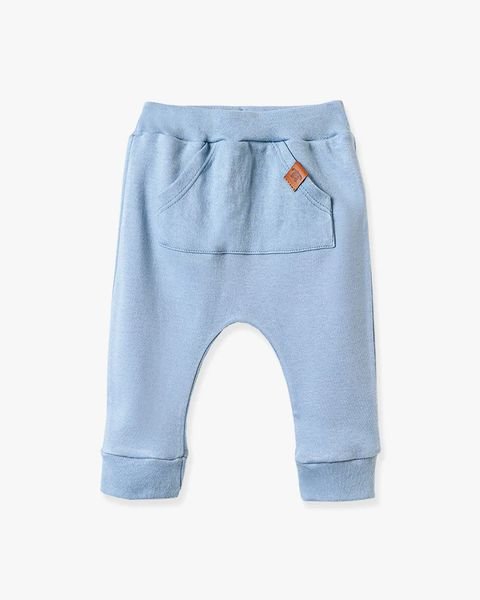 Calça Saruel com Bolso Pingo Lelê - Azul claro