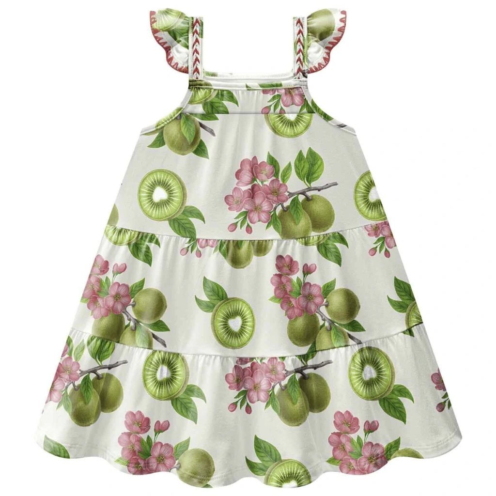 Vestido Infantil Menina em Algodão Kiwi Kyly, foto 2