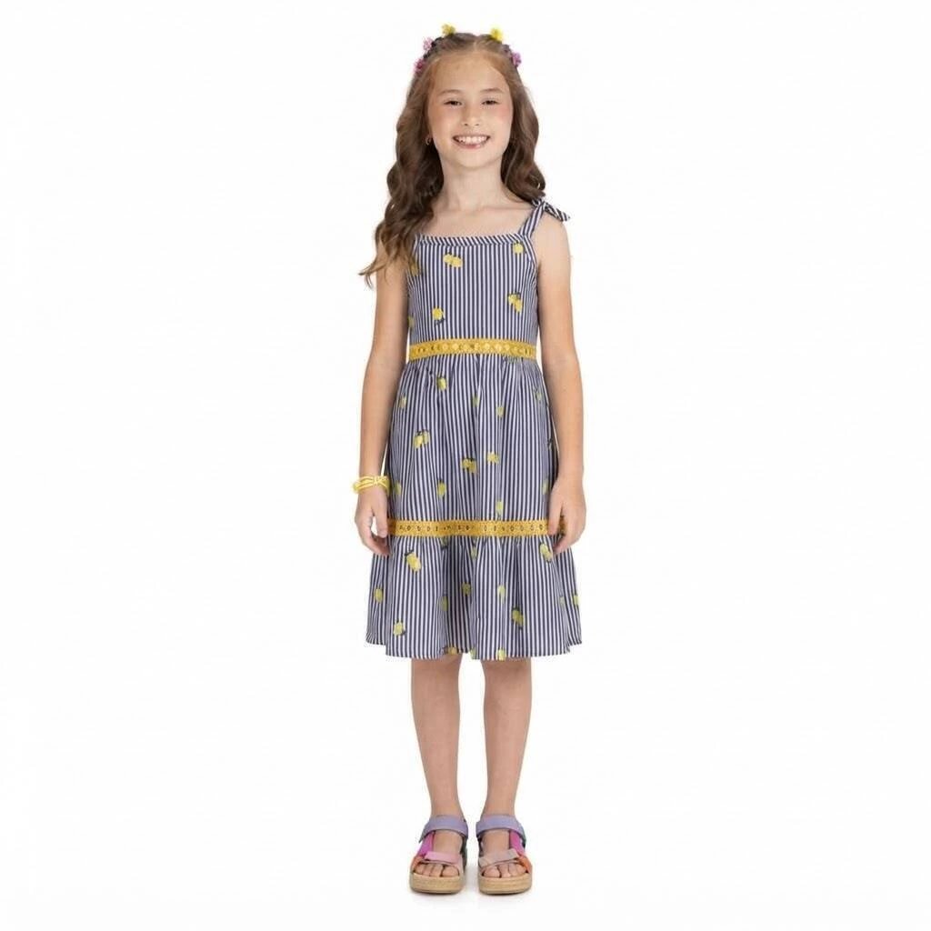 Vestido Infantil Menina Limões Kyly, foto 3