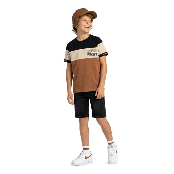 Camiseta Infantil Menino em Algodão Kyly