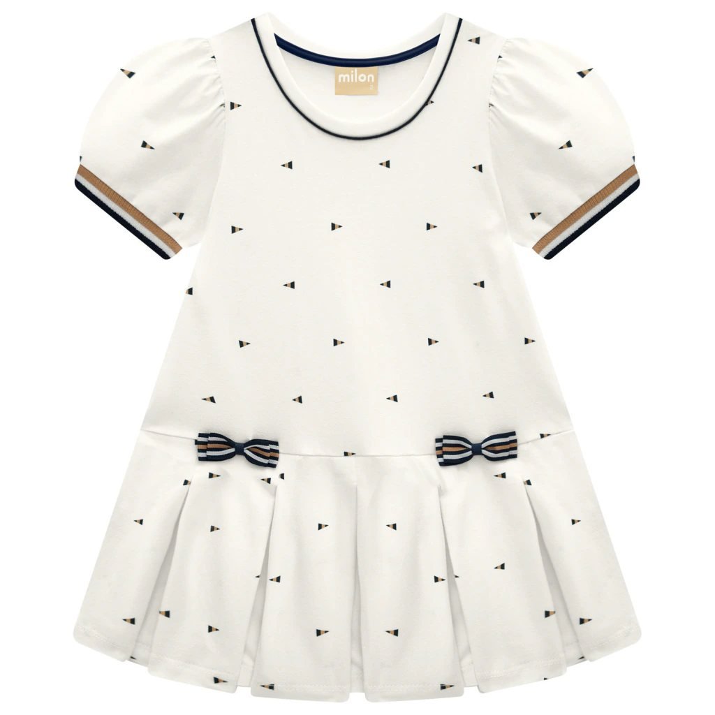 Vestido Infantil Menina em Piquet Milon, foto 3