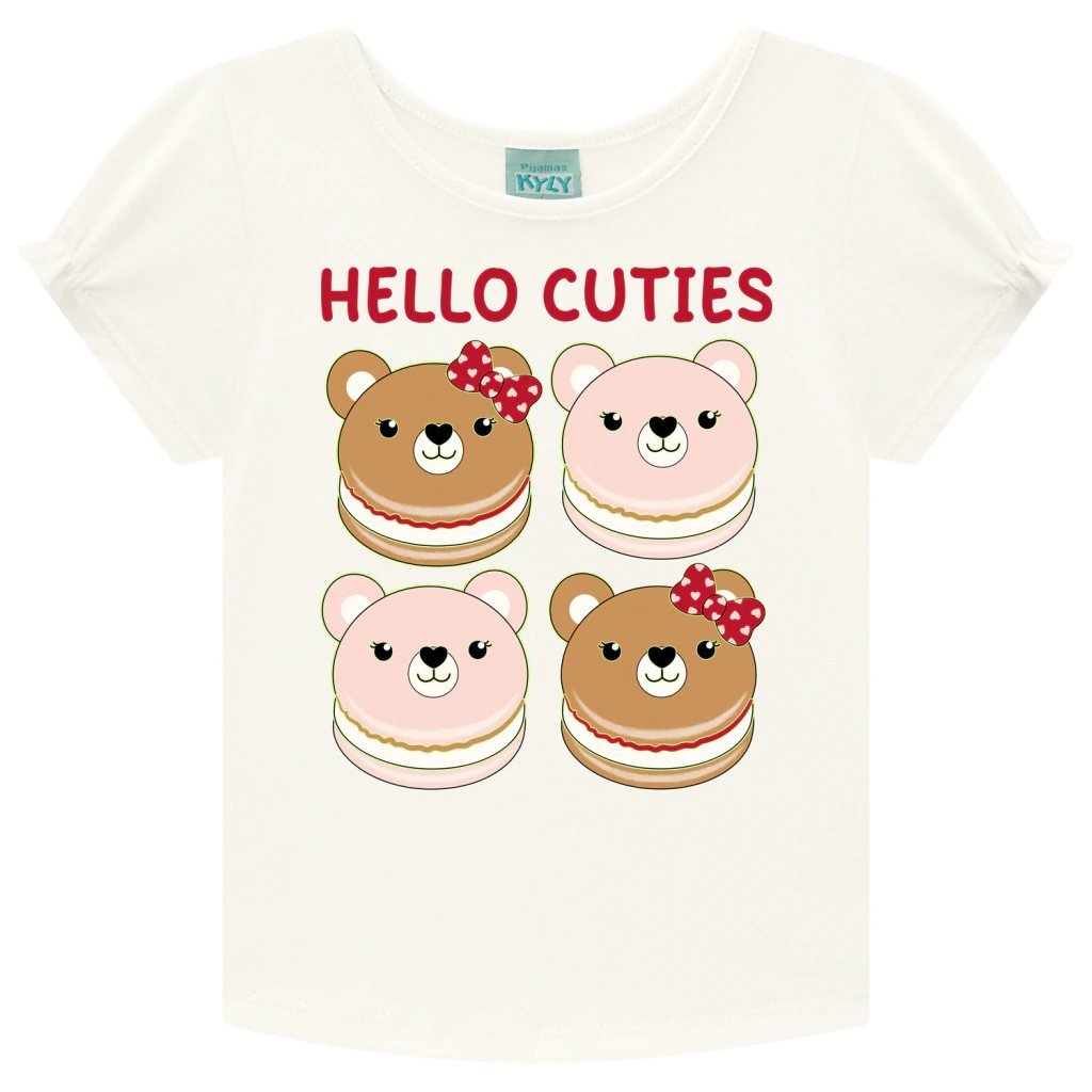 Pijama Infantil Menina Ursinhos Kyly, foto 3