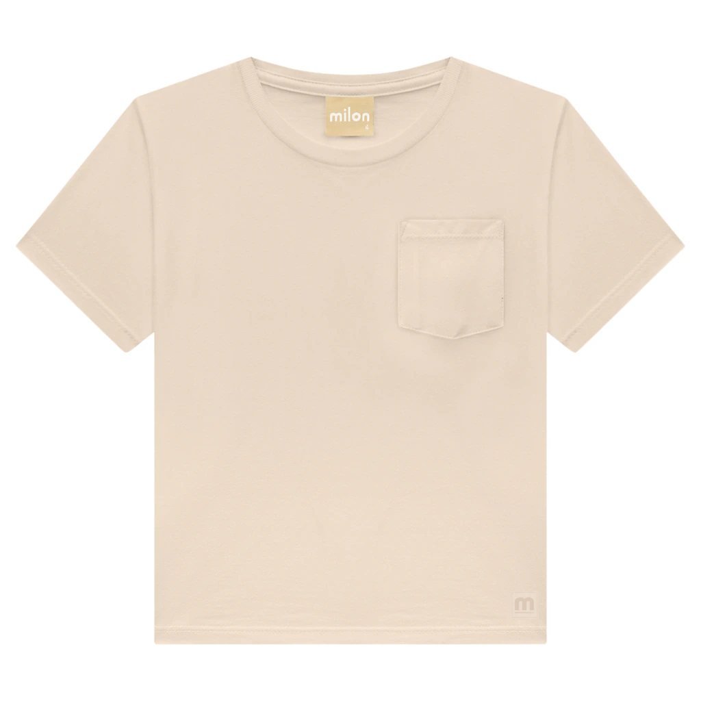 Camiseta Milon Menino Manga Curta com Bolso, foto 2