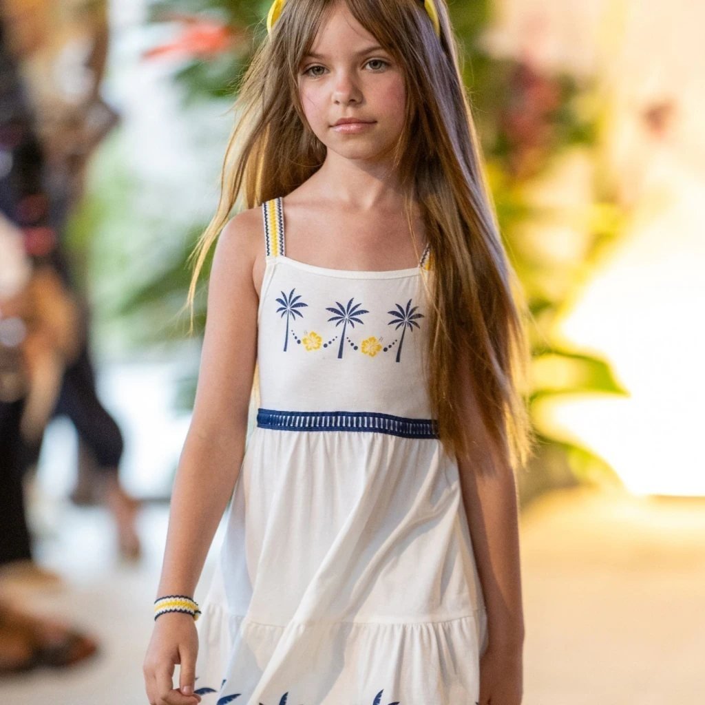 Vestido Infantil Menina com Corte a Laser Nanai, foto 6