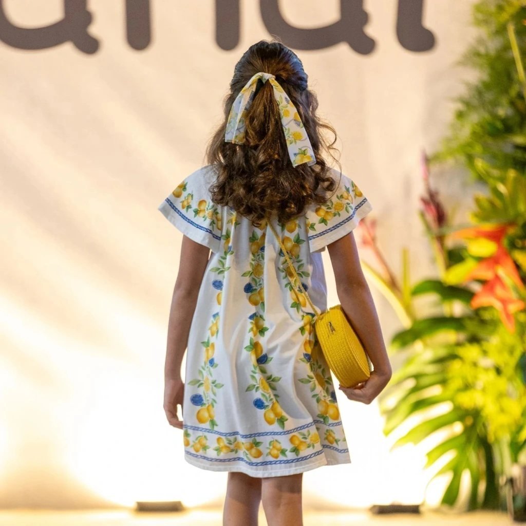 Vestido Infantil Menina Limões Nanai, foto 4