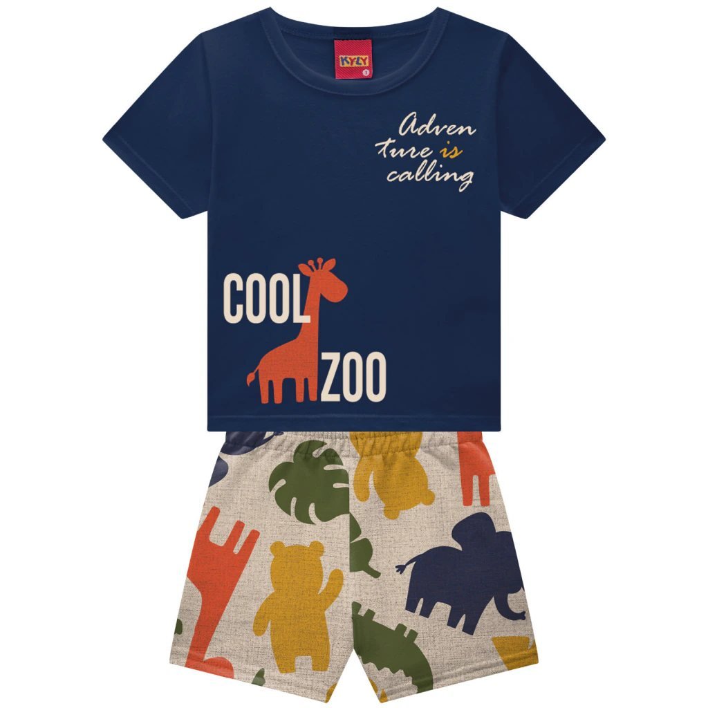 Conjunto Infantil Menino Animais Kyly, foto 2