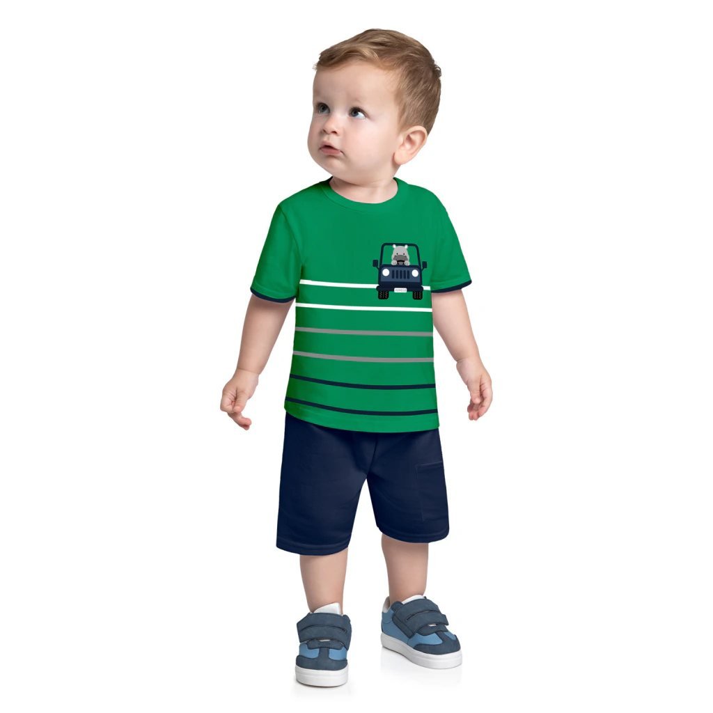 Conjunto Infantil Menino Listras Kyly