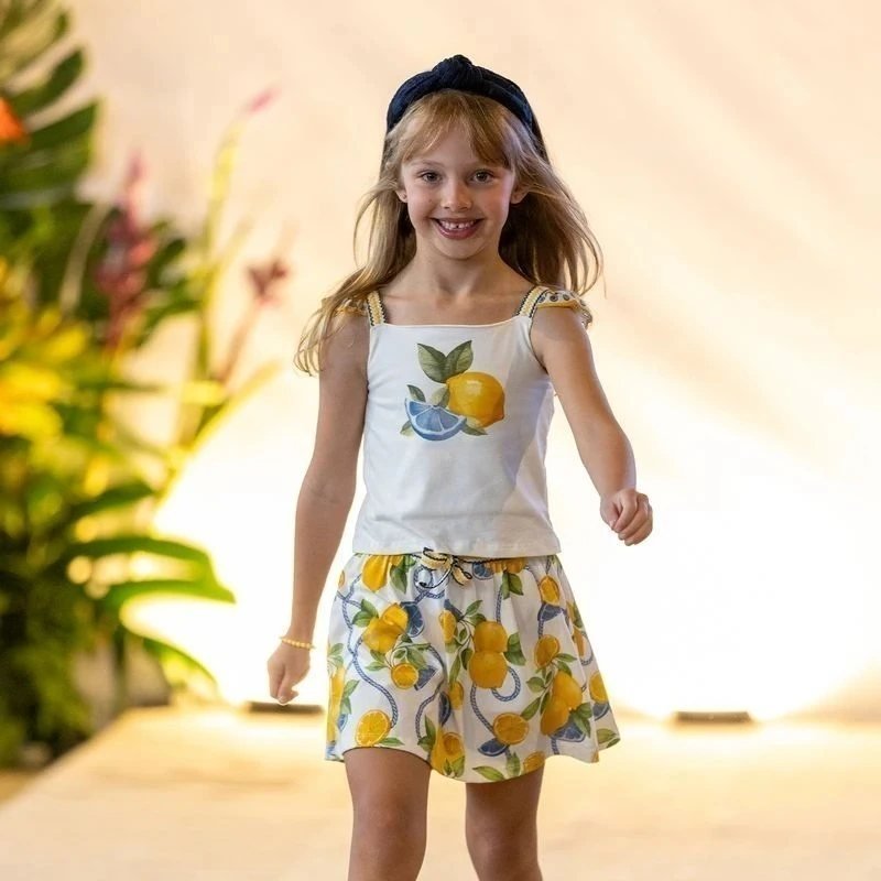 Conjunto Infantil Menina Limões Nanai