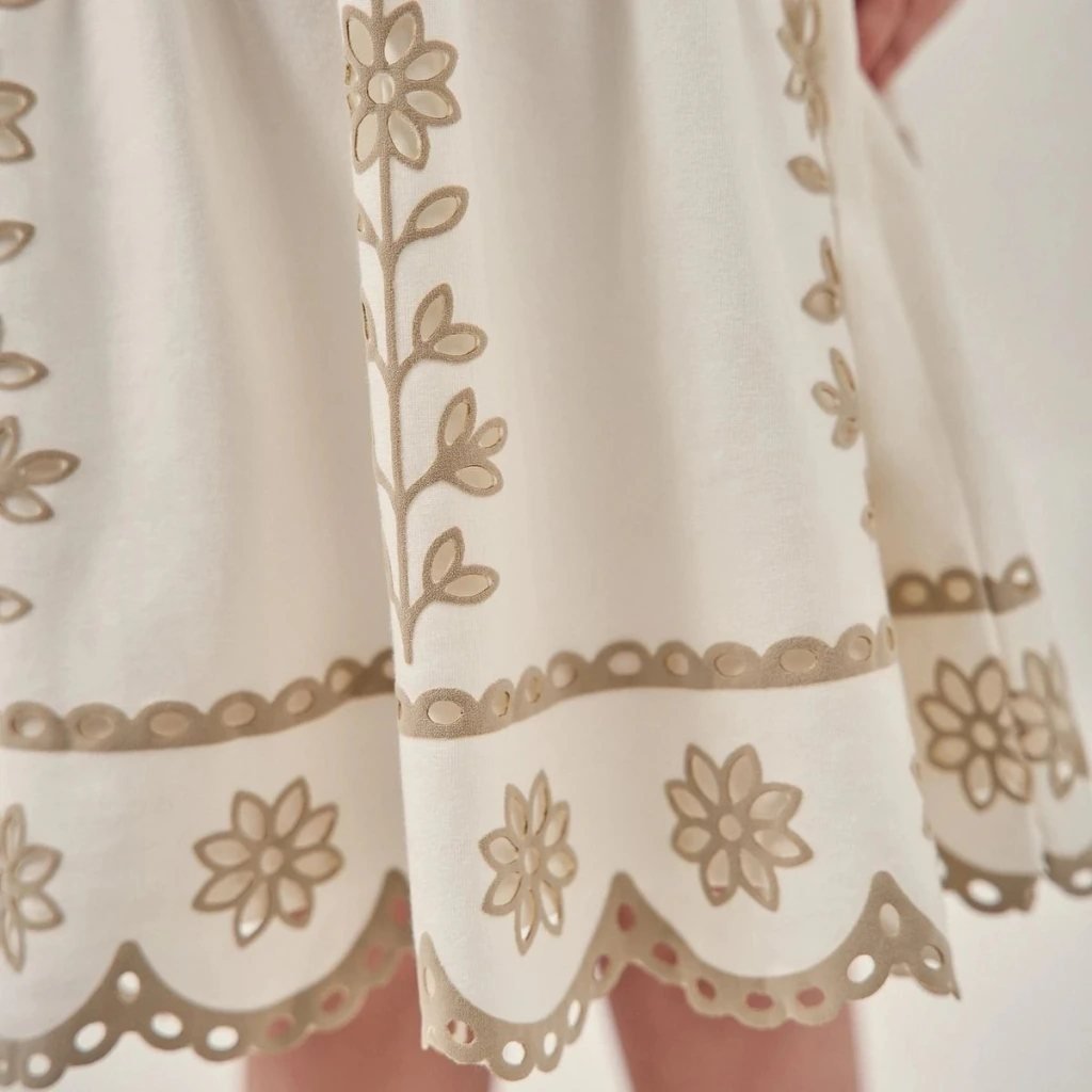 Vestido Infantil Menina Flores Milon, foto 5