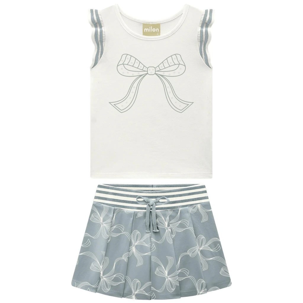 Conjunto Infantil Menina Laços Milon, foto 2