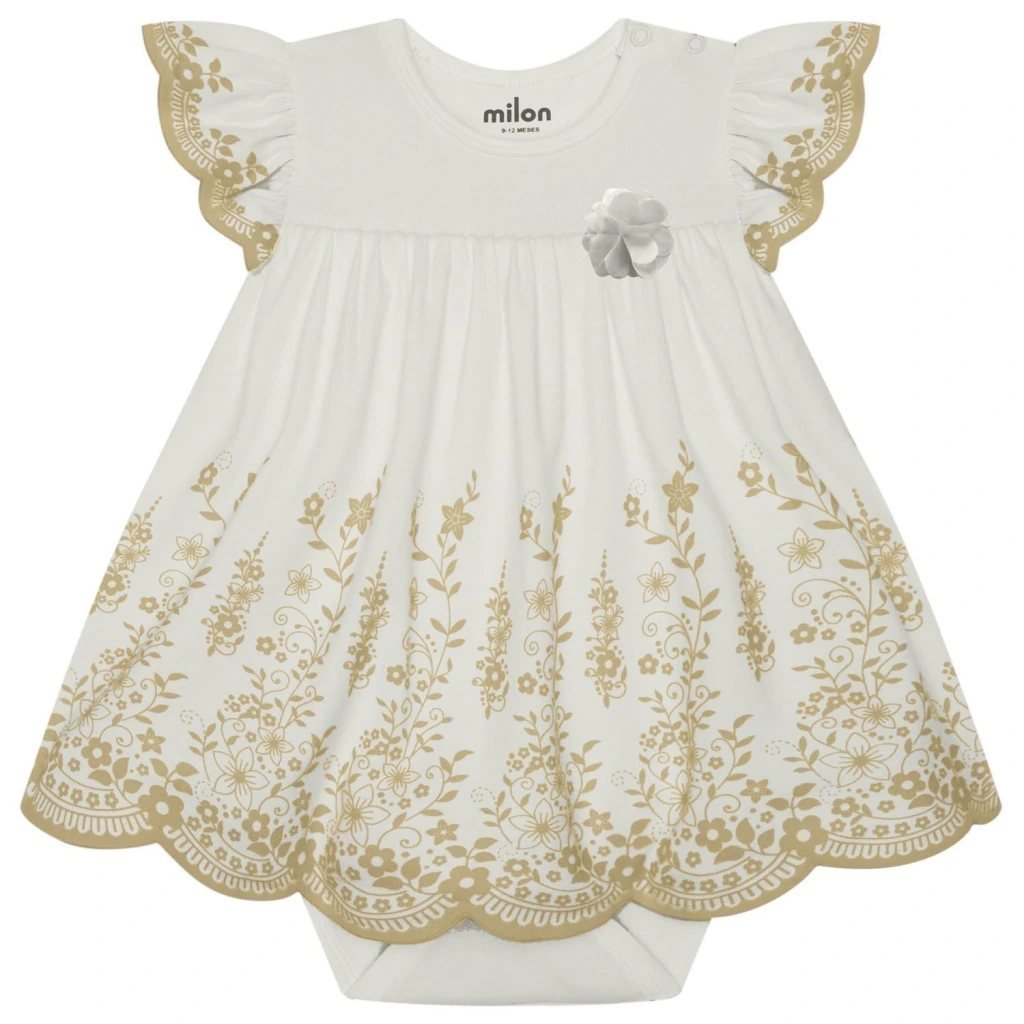 Vestido Bebê Menina Flores Milon, foto 2