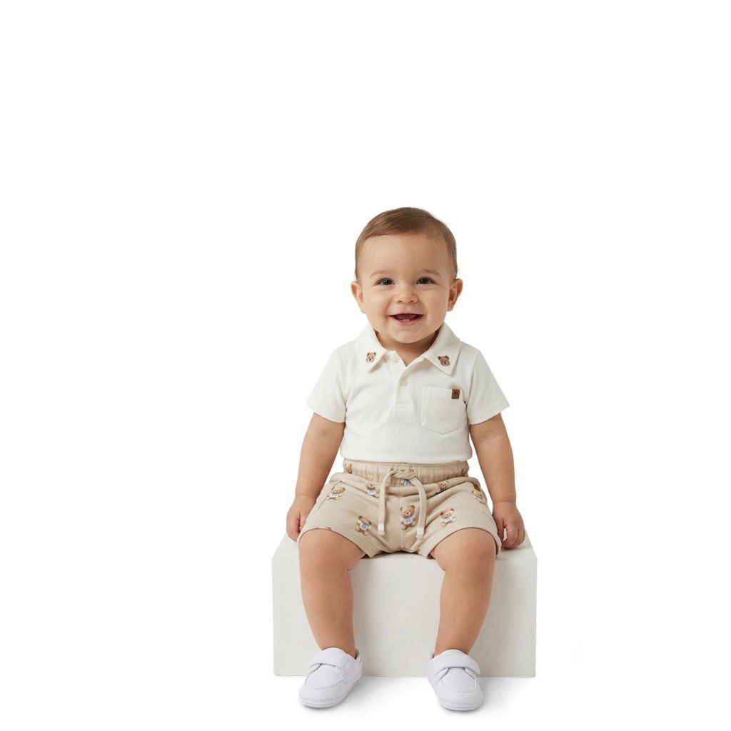 Conjunto Bebê Menino Ursinhos Milon, foto 2