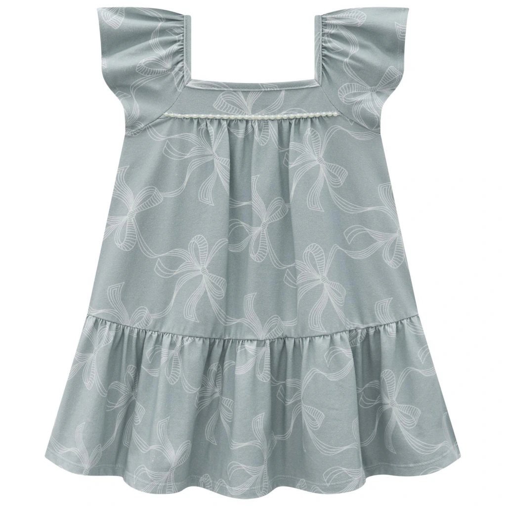 Vestido Infantil Menina Laços Milon, foto 2