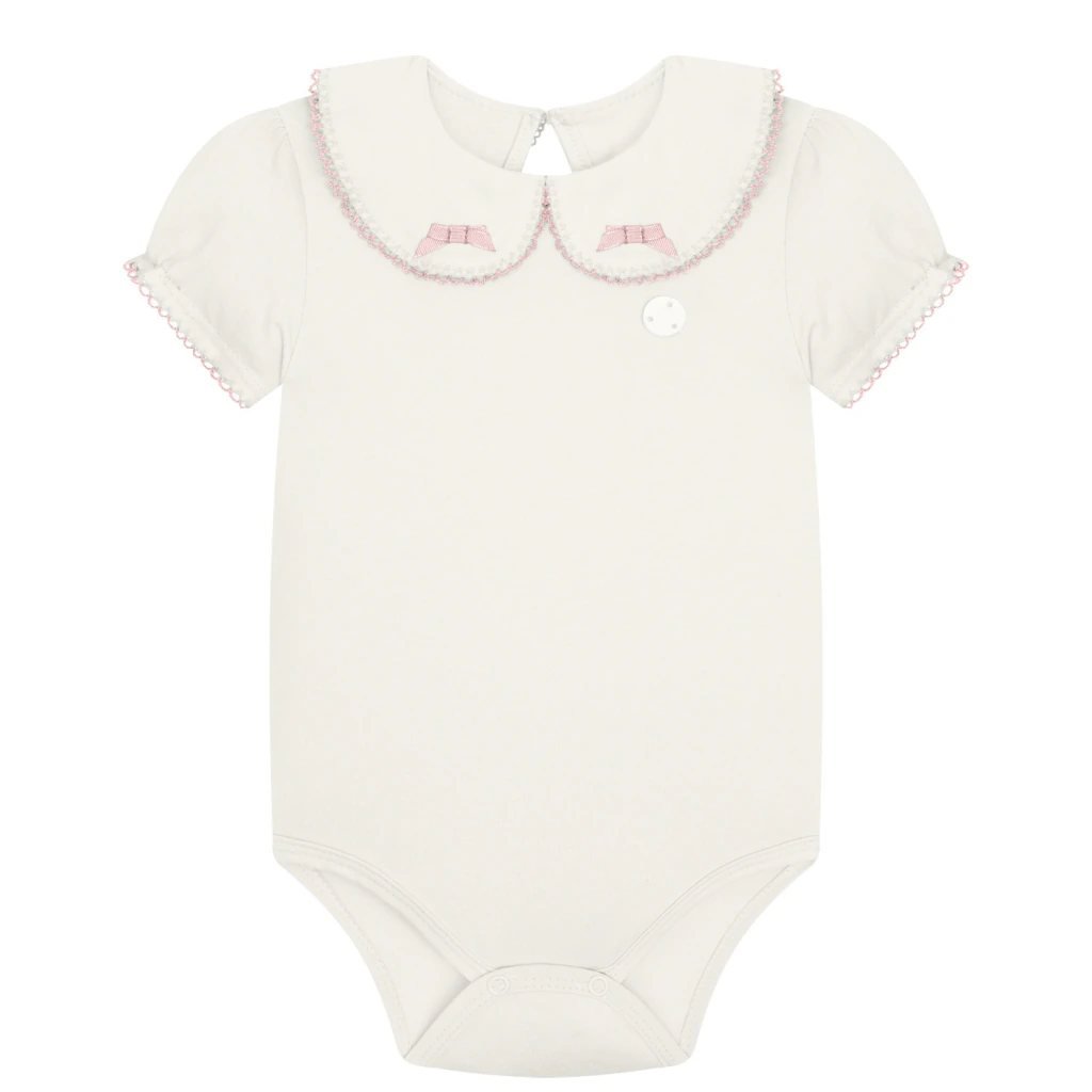 Body Bebê Menina com Laços Milon