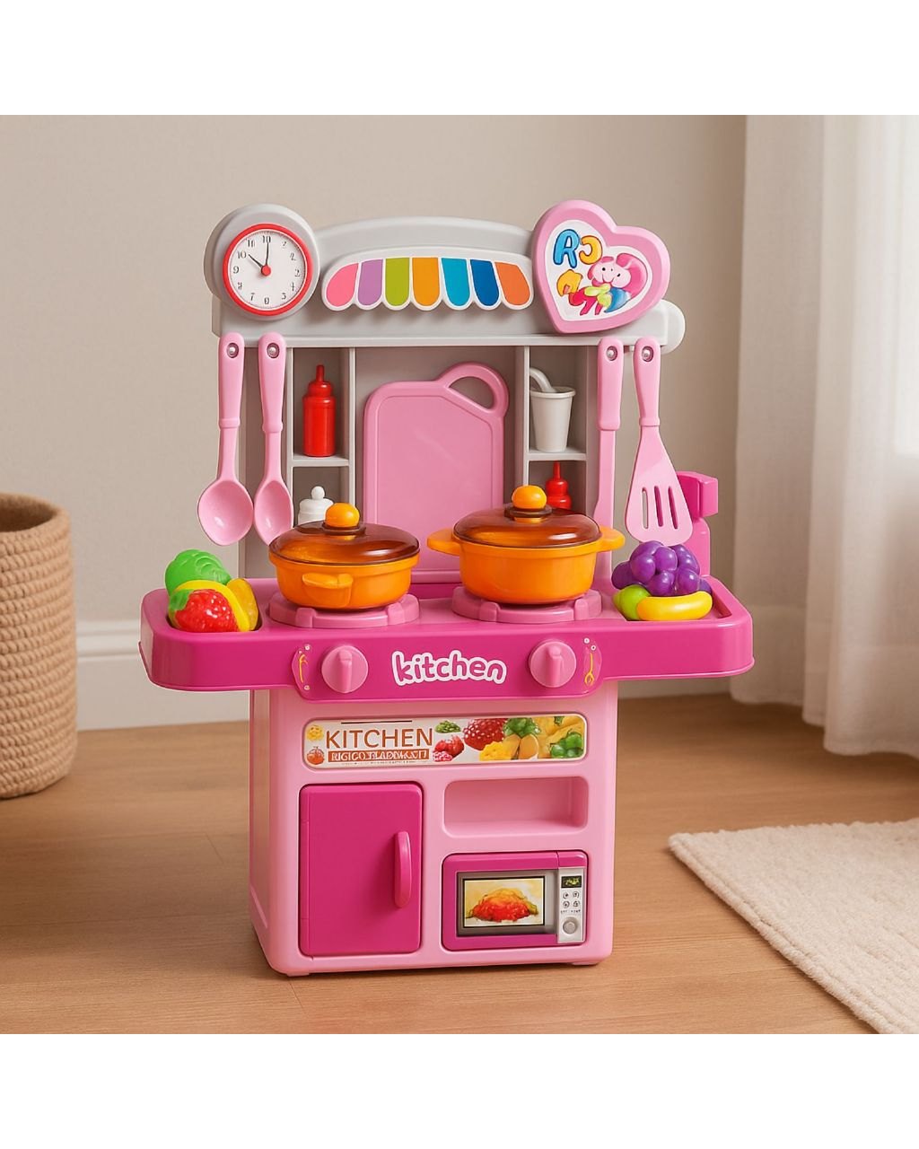Cozinha Infantil Completa com Luz, Som e Água, foto 7