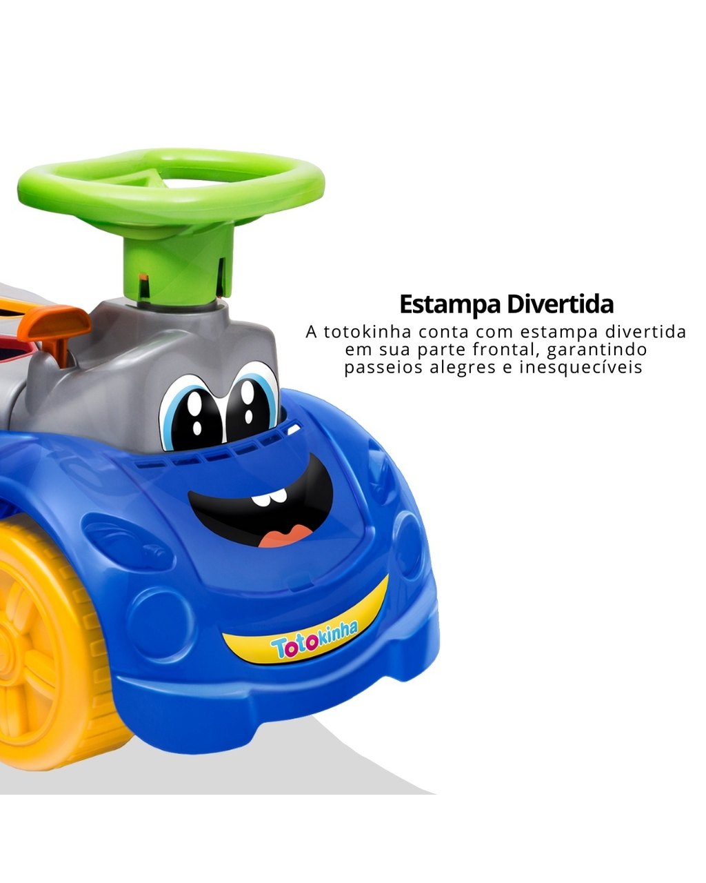 Totoka Motoca Infantil - Azul, foto 6