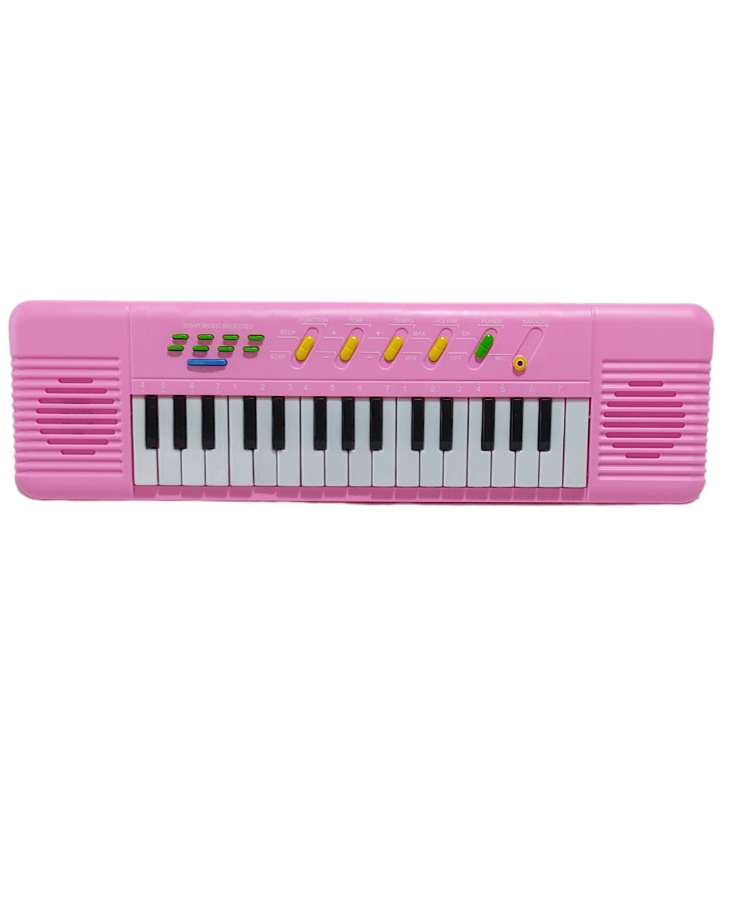 Teclado Piano Infantil com Microfone - Rosa, foto 8