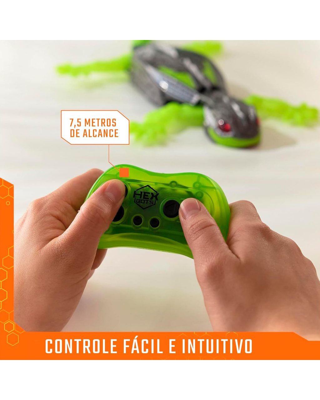 Lagartixa de Controle Remoto que Sobe na Parede - Geckosaurus, foto 3
