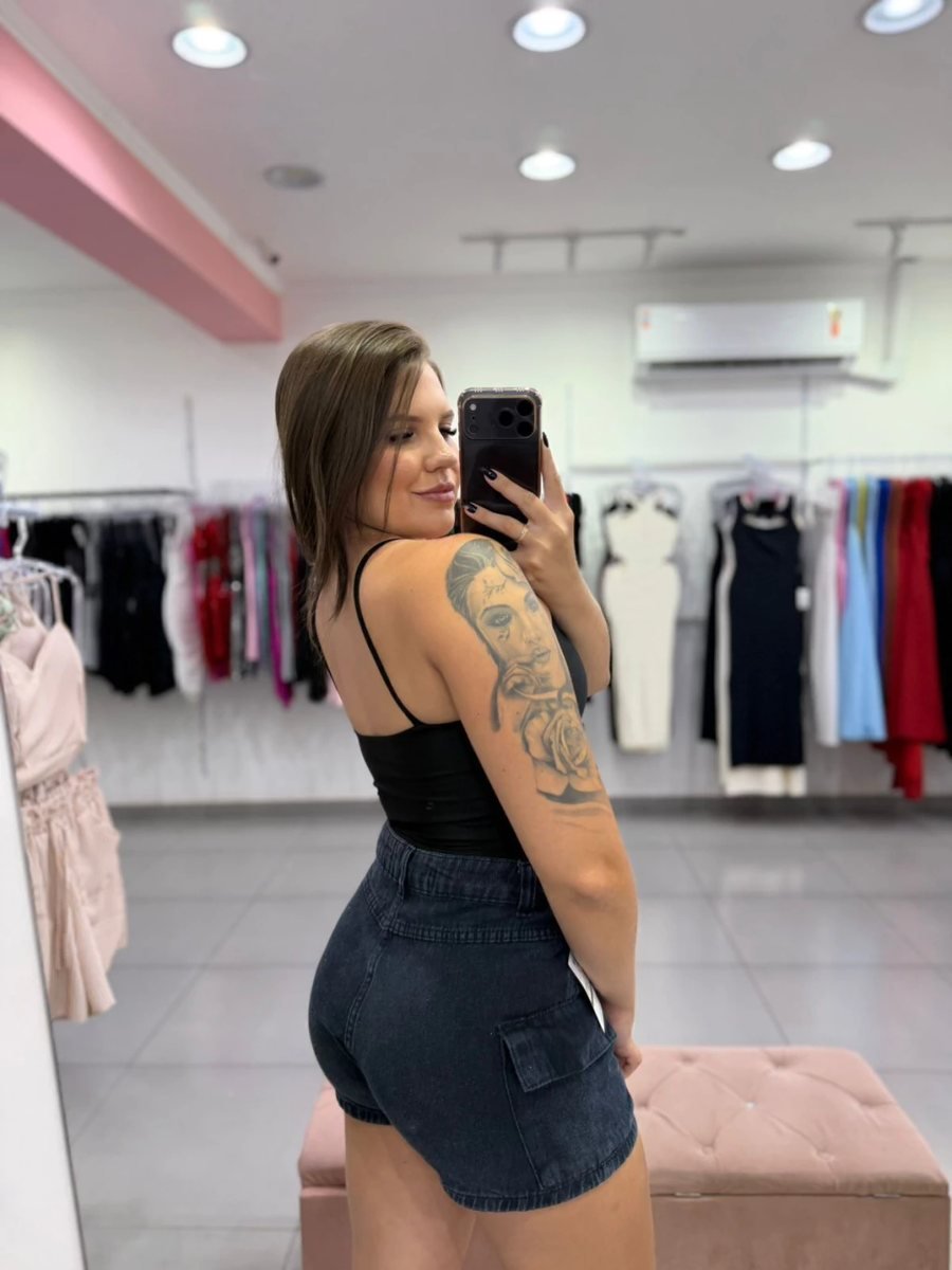 Cropped Suplex Básico Com Bojo E Alça Fina Preto, foto 2