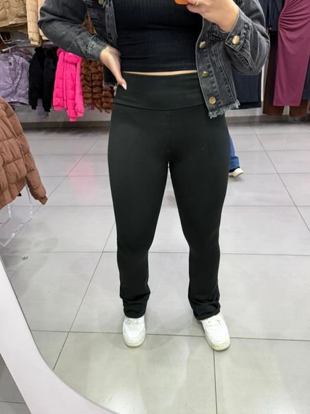 Legging Flare Térmica Preto