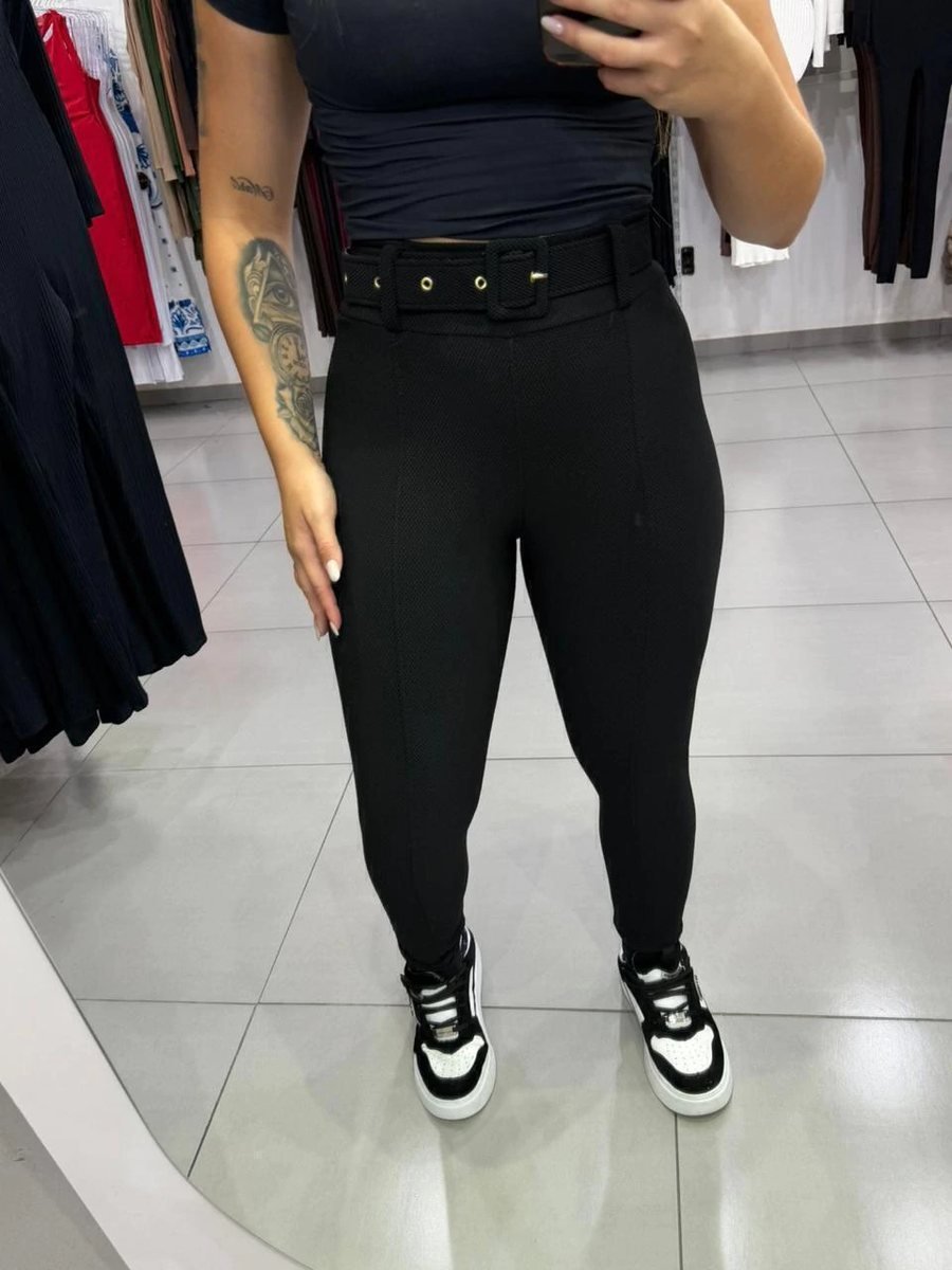 Legging Pop Com Bolso E Cinto Removível