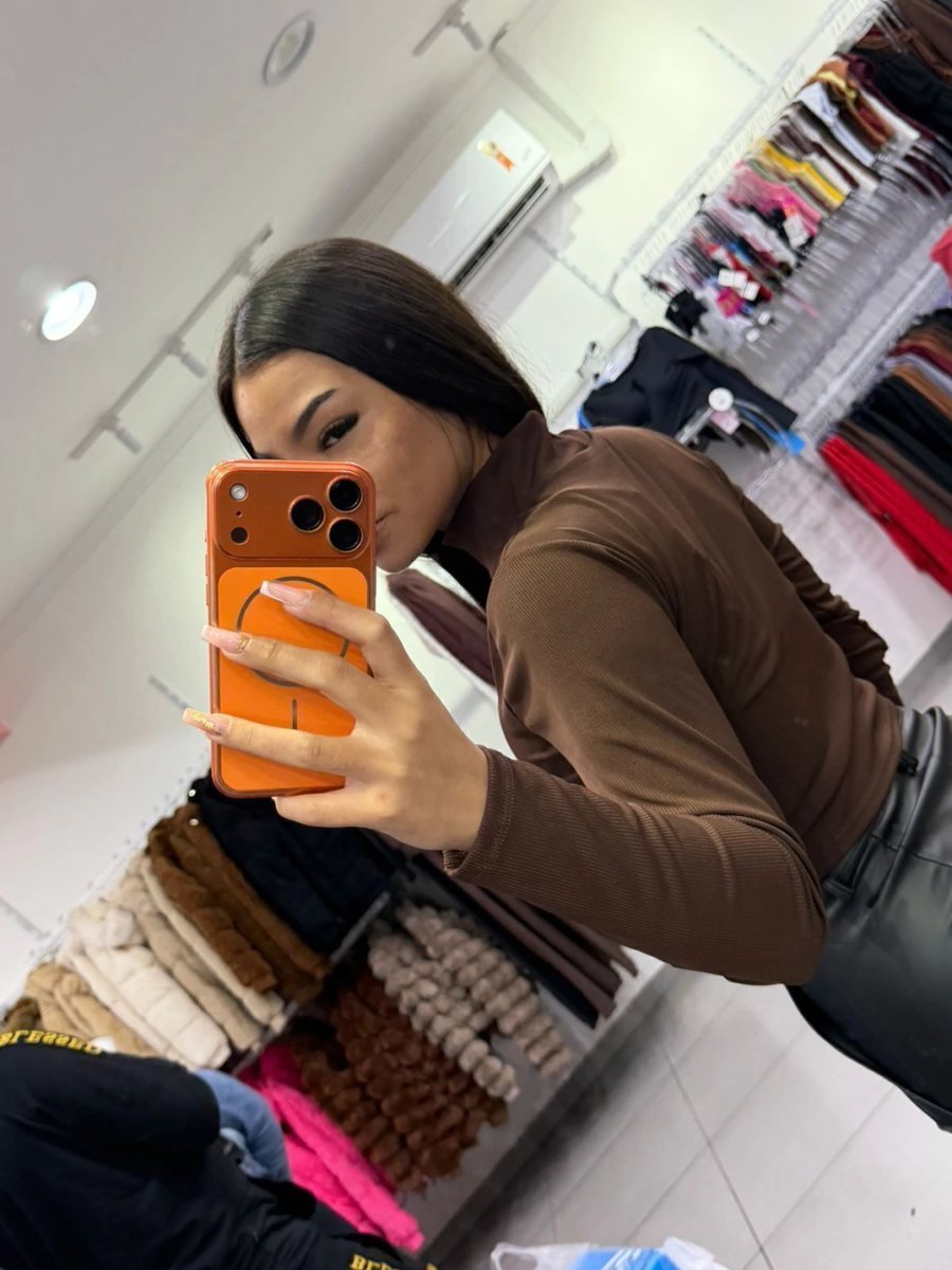 Cropped Luxxo Poliamida Com Gola Marrom, foto 2