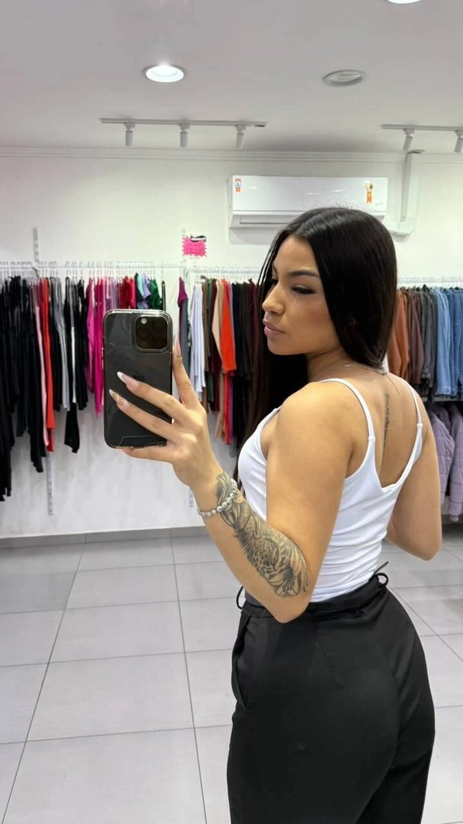 Cropped Alcinha Fina Branco, foto 2