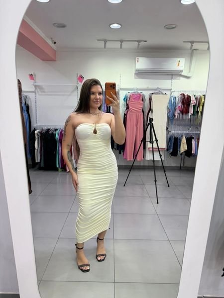 Vestido Suplex Premium Branco