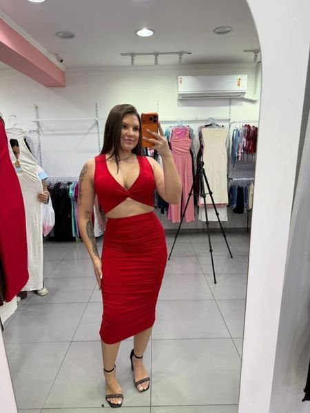 Conjunto Suplex Premium Vermelho