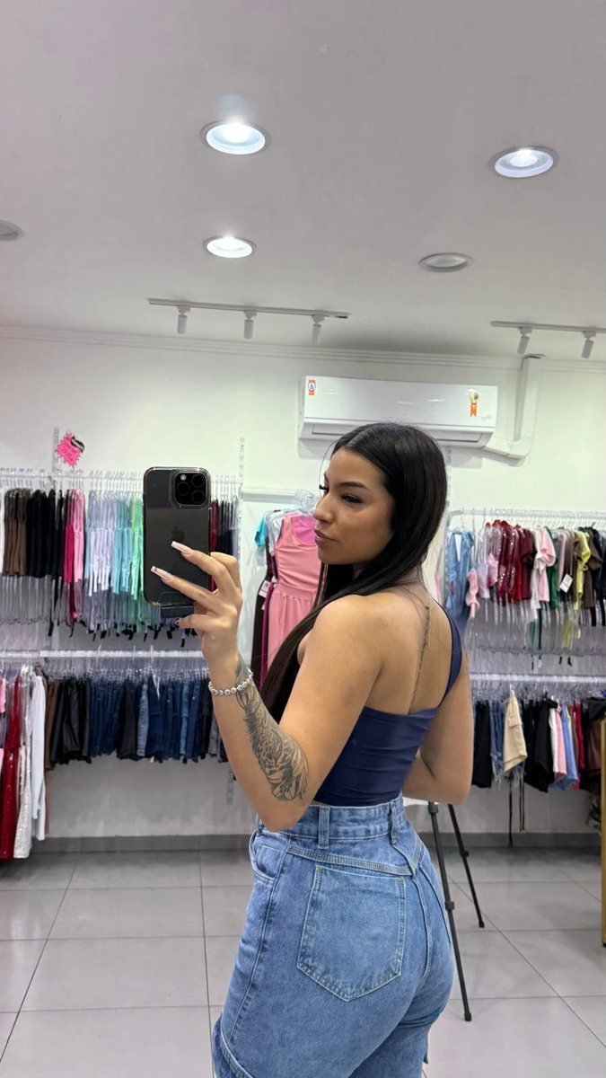 Cropped Recorte Halter Azul Forte