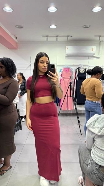 Conjunto Poliamida Serena Bordo